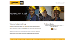 Desktop Screenshot of mantracgroup.com